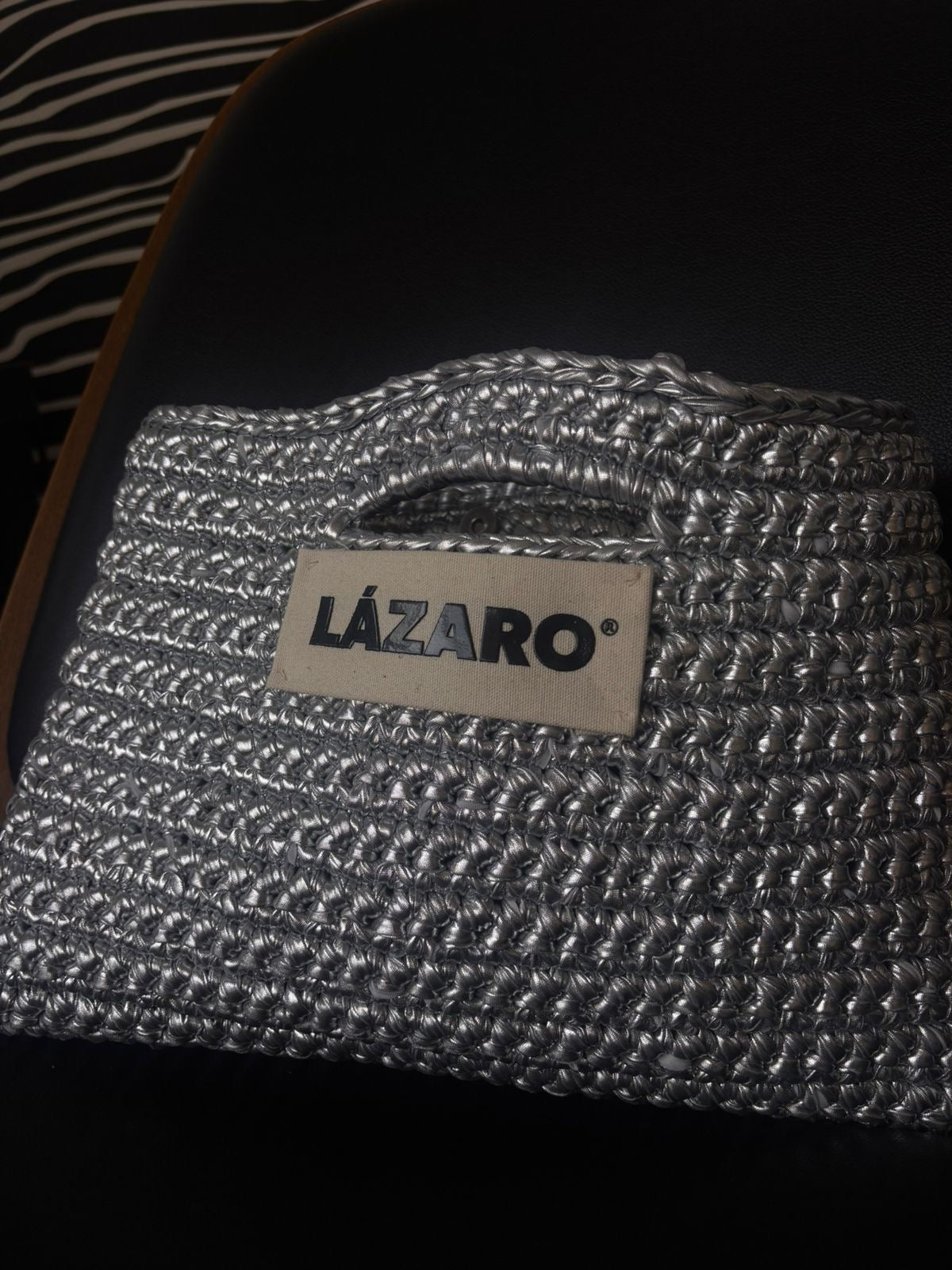 Clutch Tejido Sin Flecos