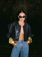 Black and Gold Trippy Jacket