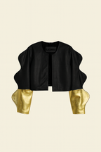 Black and Gold Trippy Jacket