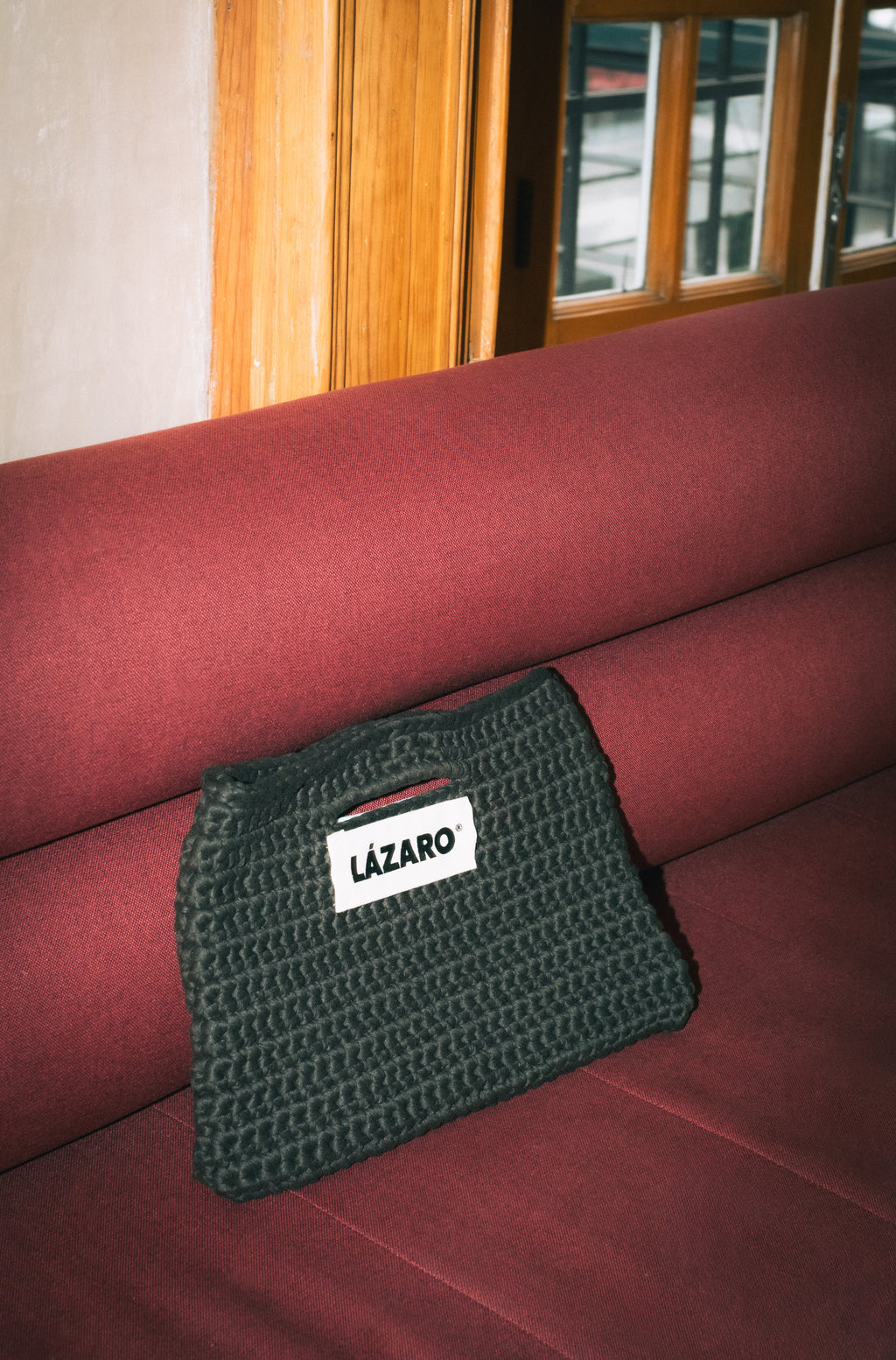 Clutch Tejido Sin Flecos