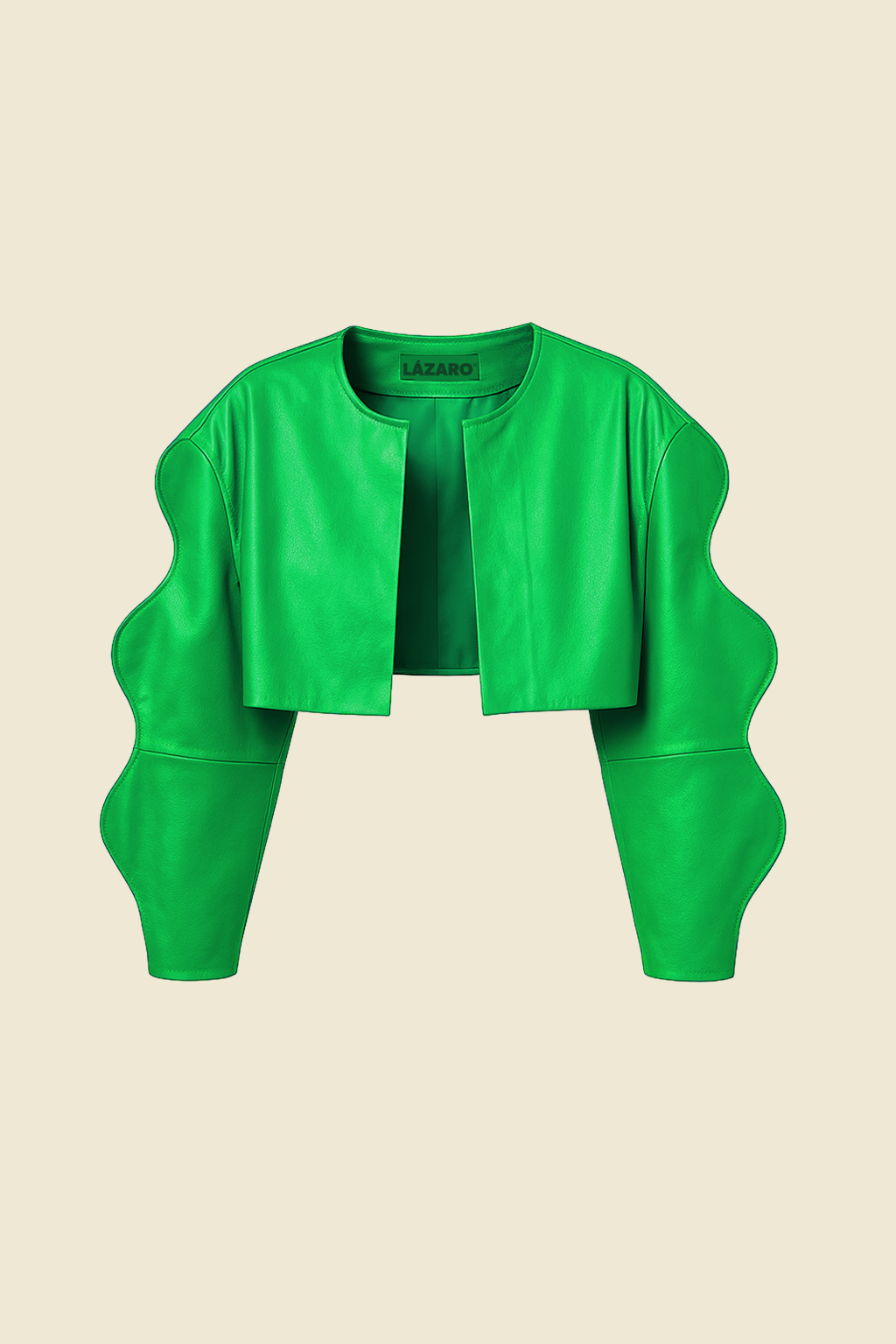 Vibrant Green Trippy Jacket