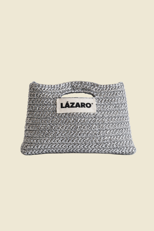 Clutch Tejido Sin Flecos