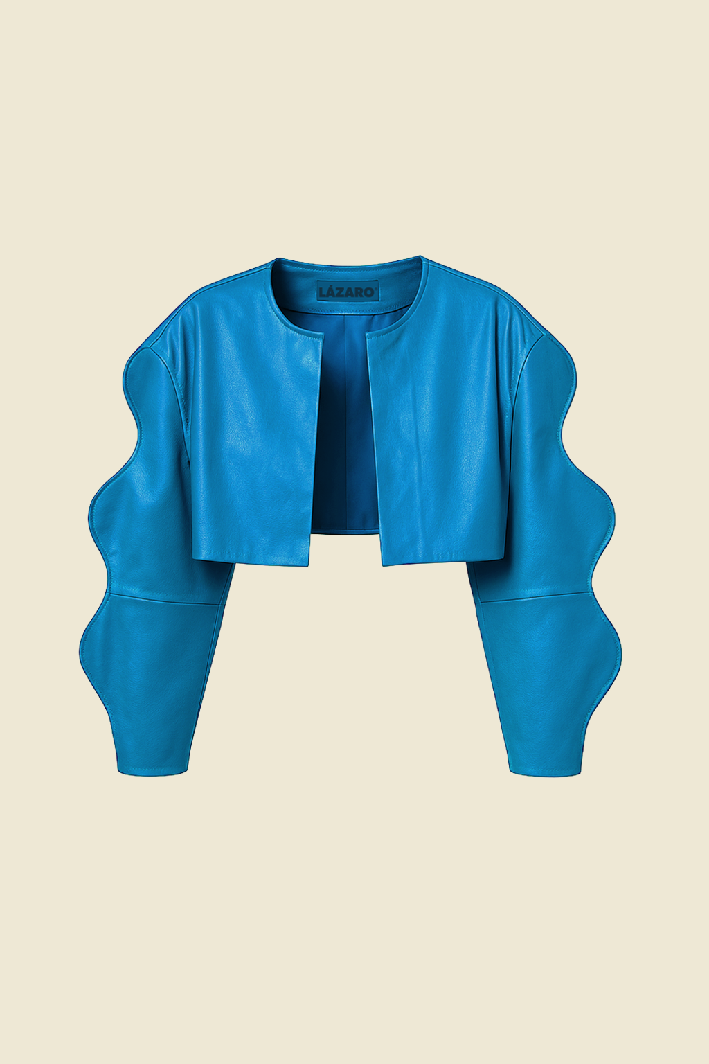 Vibrant Blue Trippy Jacket